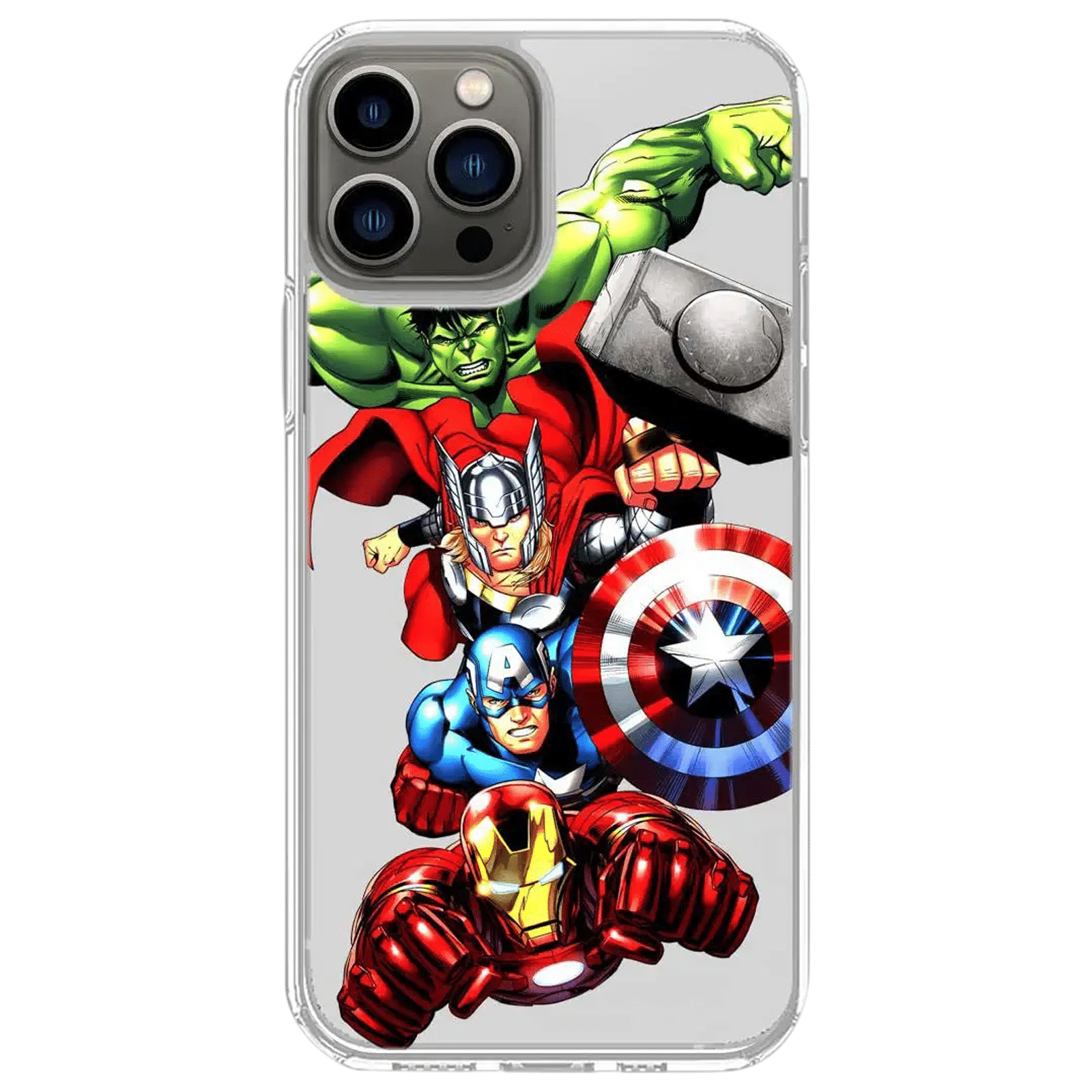 Buy Macmerise Avengers Fury Matte Rubber Back Cover for Apple